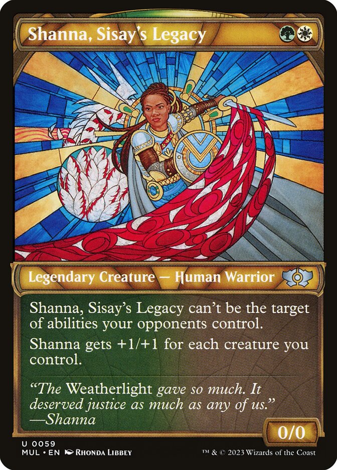 Shanna, Sisay's Legacy - March of the Machine: Multiverse Legends 59