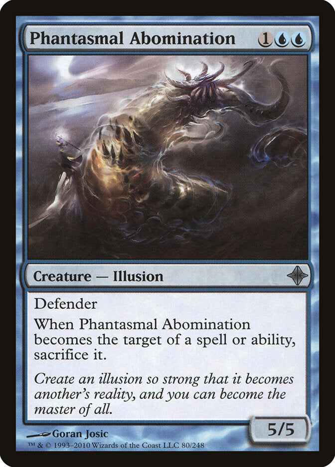 Phantasmal Abomination - Rise of the Eldrazi 80 (Foil)