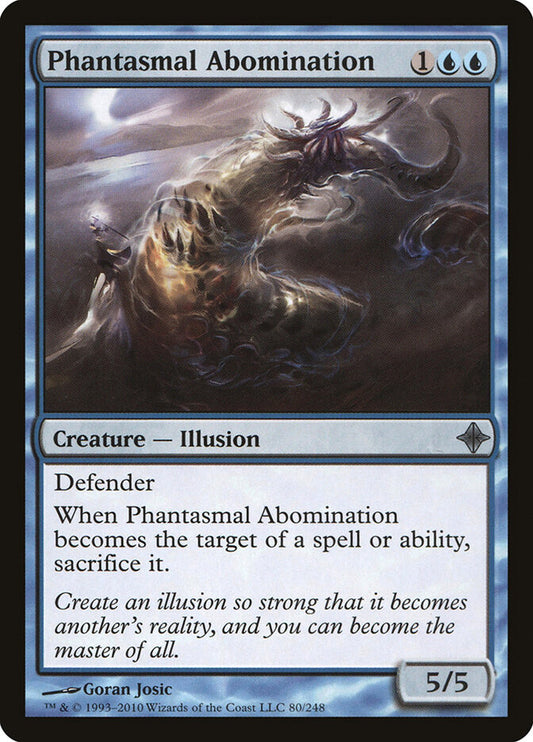 Phantasmal Abomination - Rise of the Eldrazi 80 (Foil)