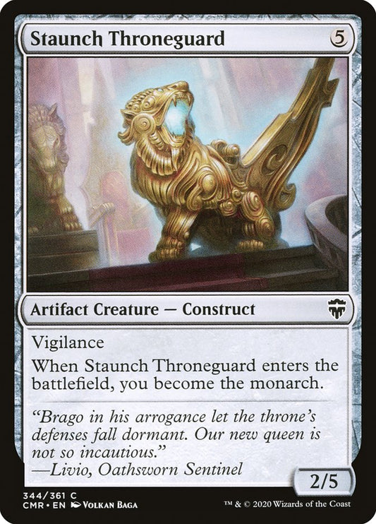Staunch Throneguard - Commander Legends 344