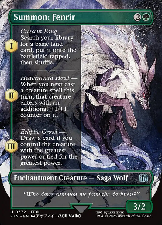 Summon: Fenrir - FIN 372