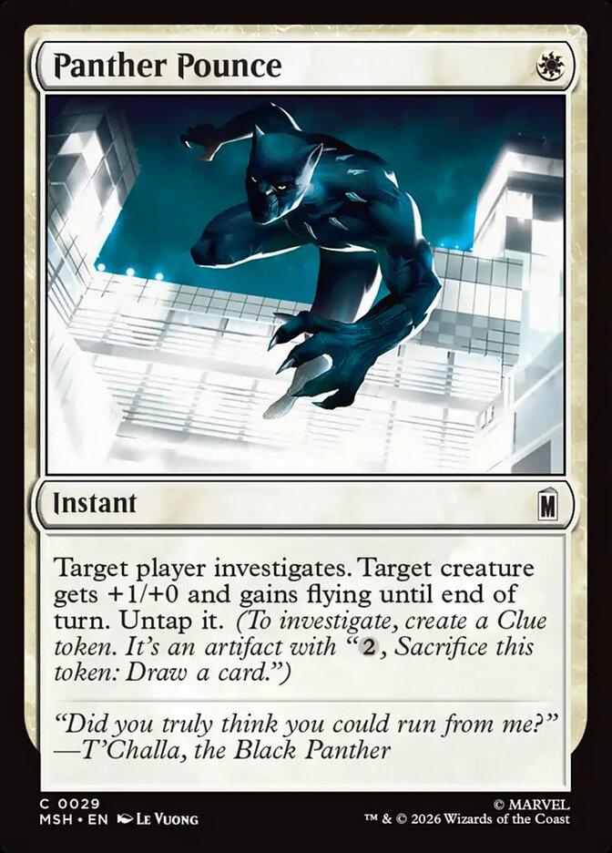 Panther Pounce - Marvel Super Heroes 29 (Foil)