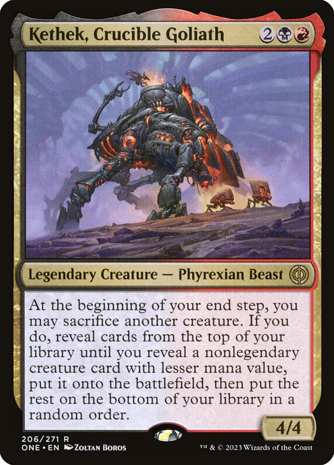 Kethek, Crucible Goliath - ONE 206