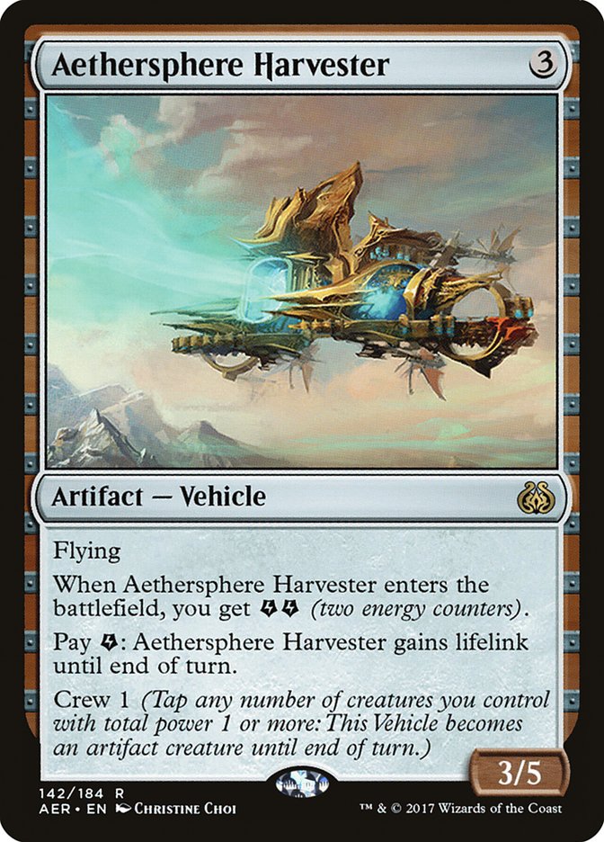 Aethersphere Harvester - AER 142