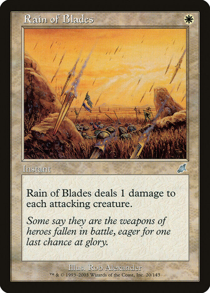 Rain of Blades - Scourge 20