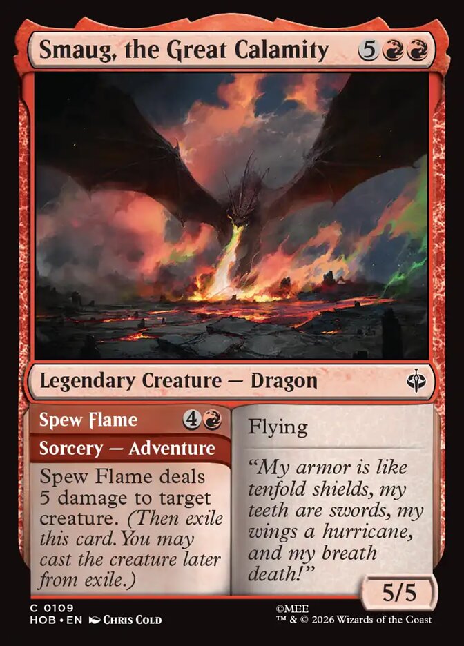 Smaug, the Great Calamity - The Hobbit 109