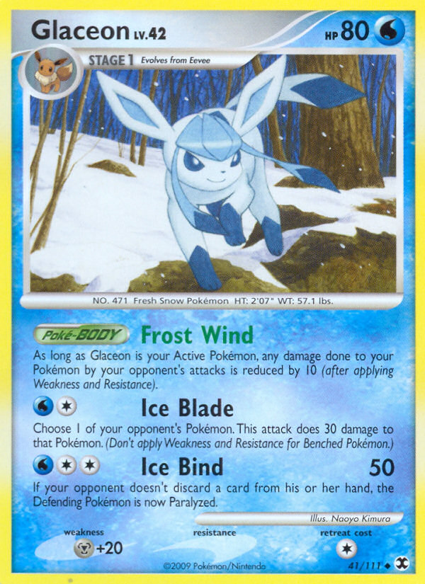 Glaceon - Rising Rivals 41 - Heavily Played