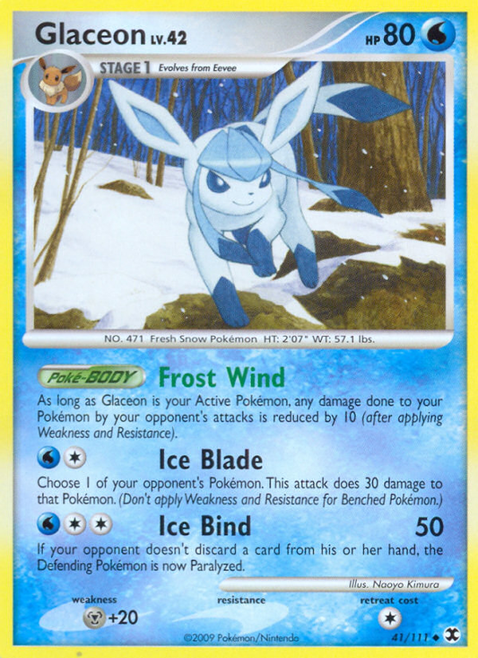 Glaceon - Rising Rivals 41 - Heavily Played