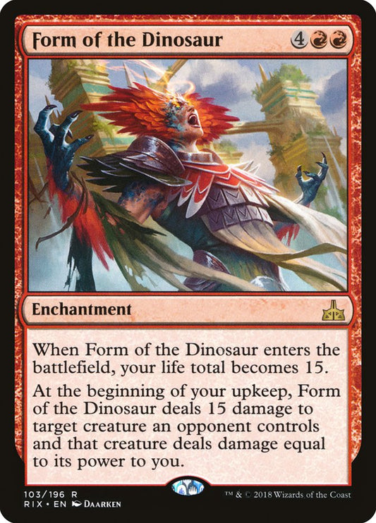 Form of the Dinosaur - RIX 103