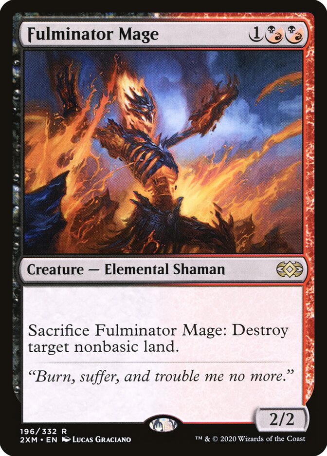 Fulminator Mage - Double Masters 196