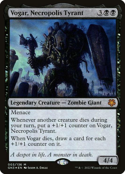 Vogar, Necropolis Tyrant - Game Night: Free-for-All 3 (Foil)