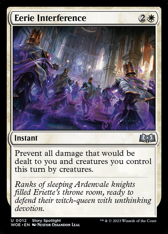 Eerie Interference - Wilds of Eldraine 12 (Foil)