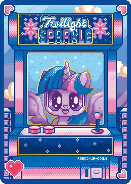 Twilight Sparkle RBE02-UR-001L4 Fun Moments Series 3 trading card