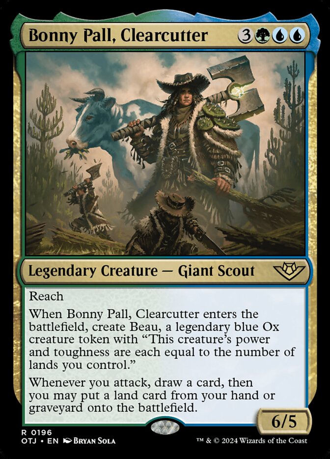 Bonny Pall, Clearcutter - OTJ 196