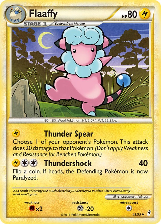 Flaaffy - Call of Legends 43  - Near Mint