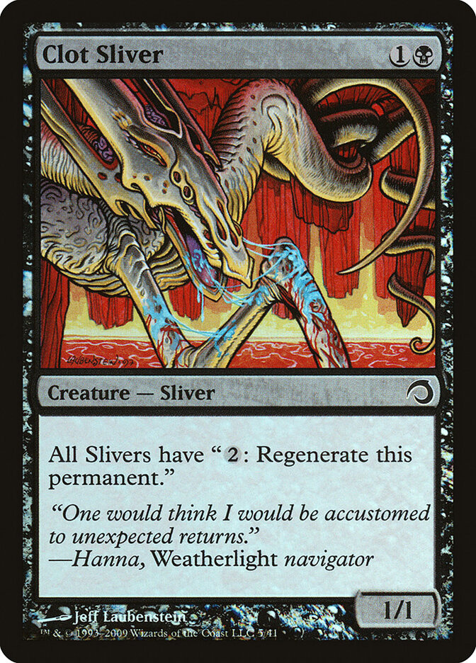 Clot Sliver - Premium Deck Series: Slivers 5 (Foil)