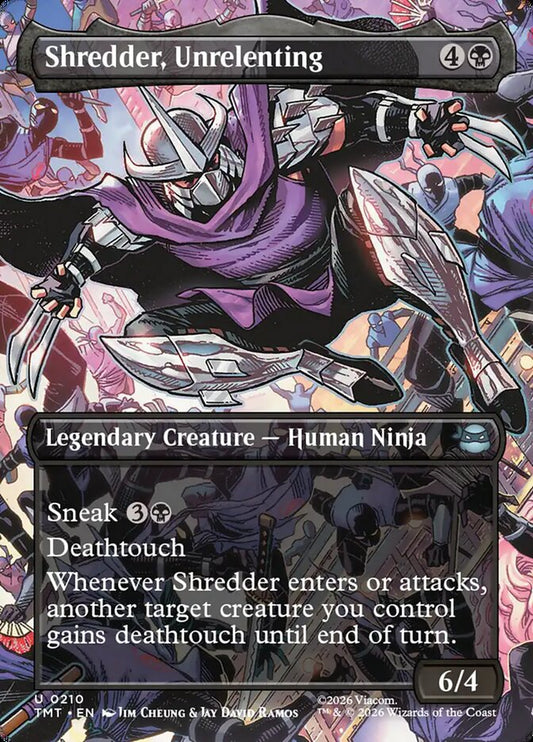 Shredder, Unrelenting - TMT 210