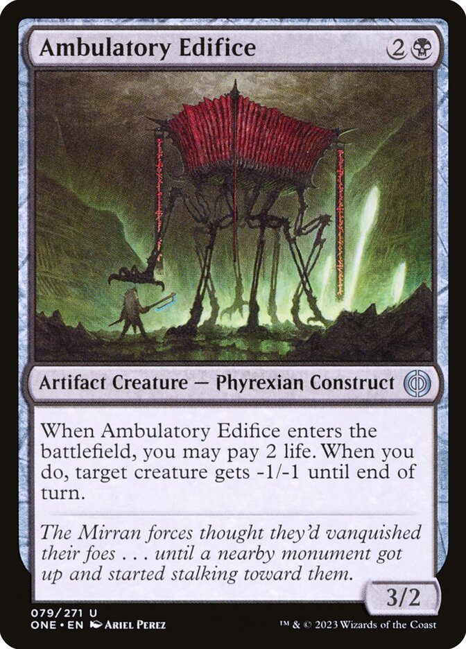 Ambulatory Edifice - Phyrexia: All Will Be One 79 (Foil)