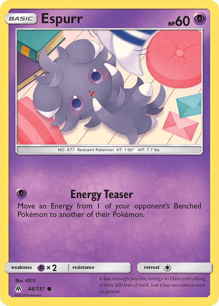 Espurr - Forbidden Light 44 - Near Mint