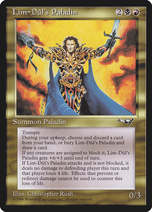 Lim-Dûl's Paladin - Alliances 108
