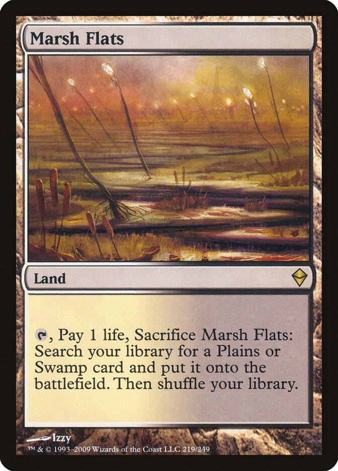 Marsh Flats - Zendikar 219