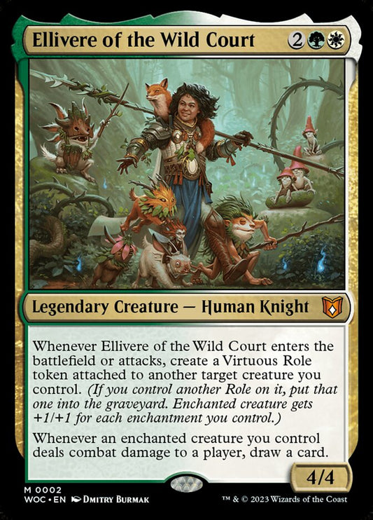 Ellivere of the Wild Court - WOC 2  (Foil)