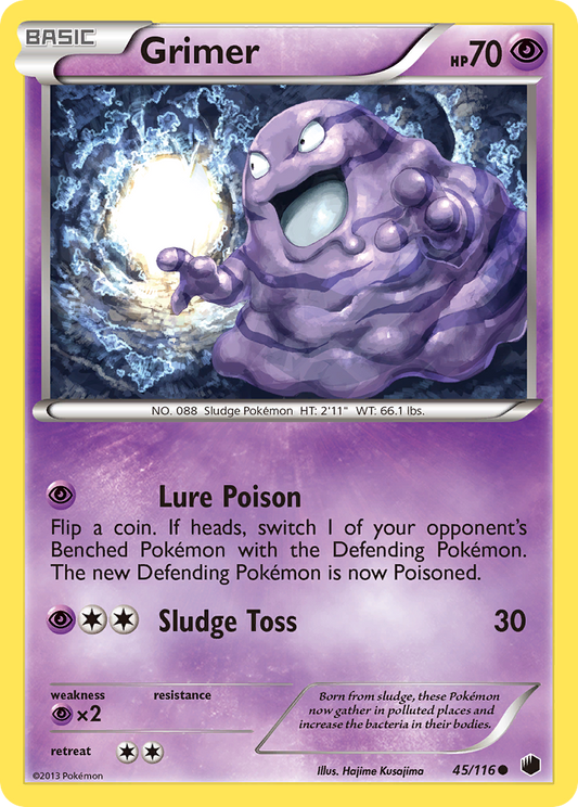 Grimer - Plasma Freeze 45  - Near Mint