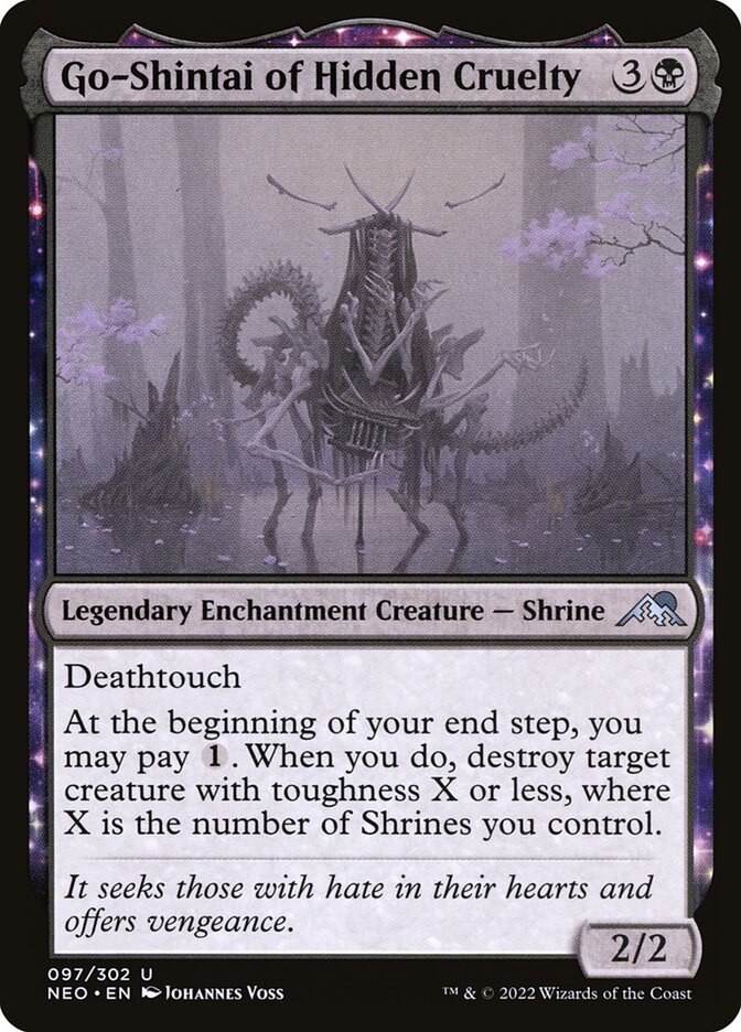 Go-Shintai of Hidden Cruelty - NEO 97  (Foil)