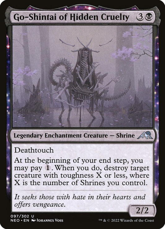 Go-Shintai of Hidden Cruelty - NEO 97  (Foil)