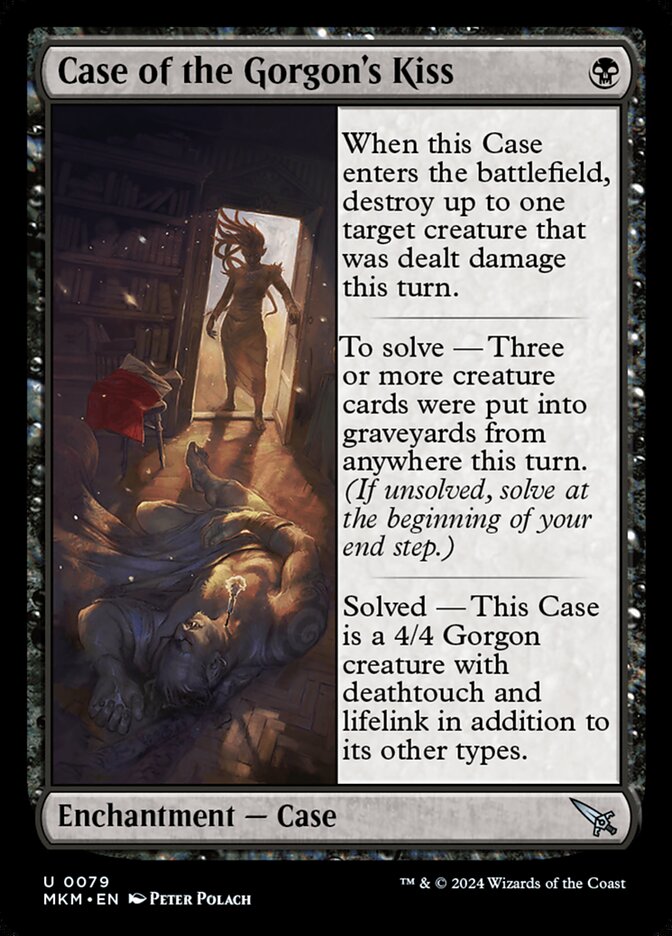 Case of the Gorgon's Kiss (b) - Murders at Karlov Manor 79 (Foil)