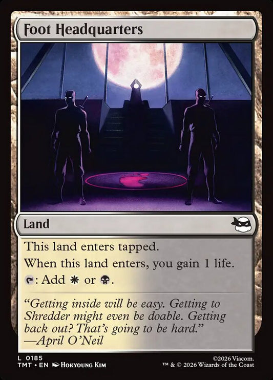 Foot Headquarters - TMT 185  (Foil)