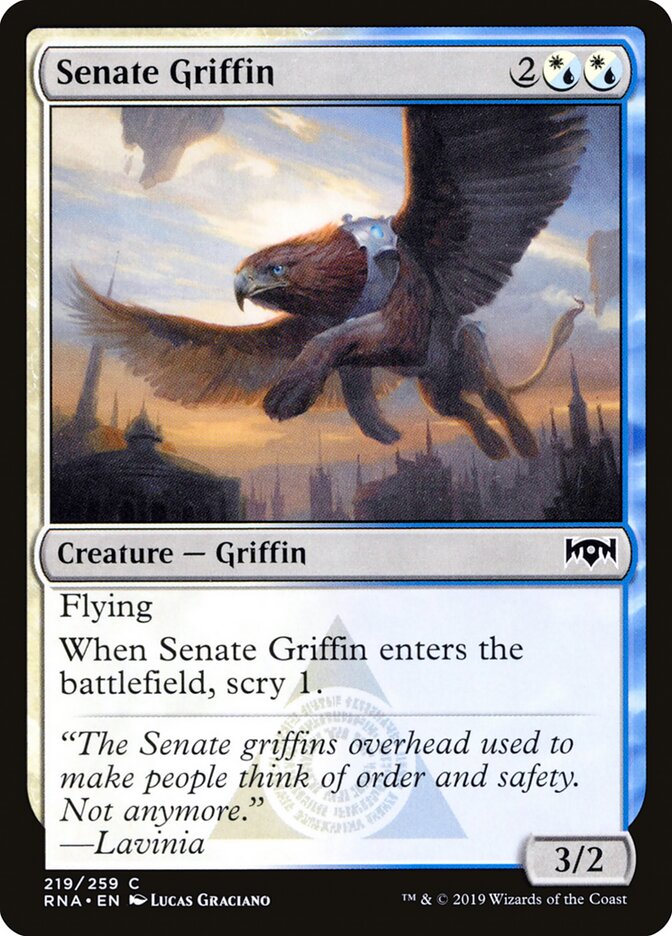 Senate Griffin - Ravnica Allegiance 219