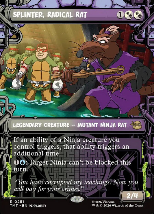 Splinter, Radical Rat - TMT 251