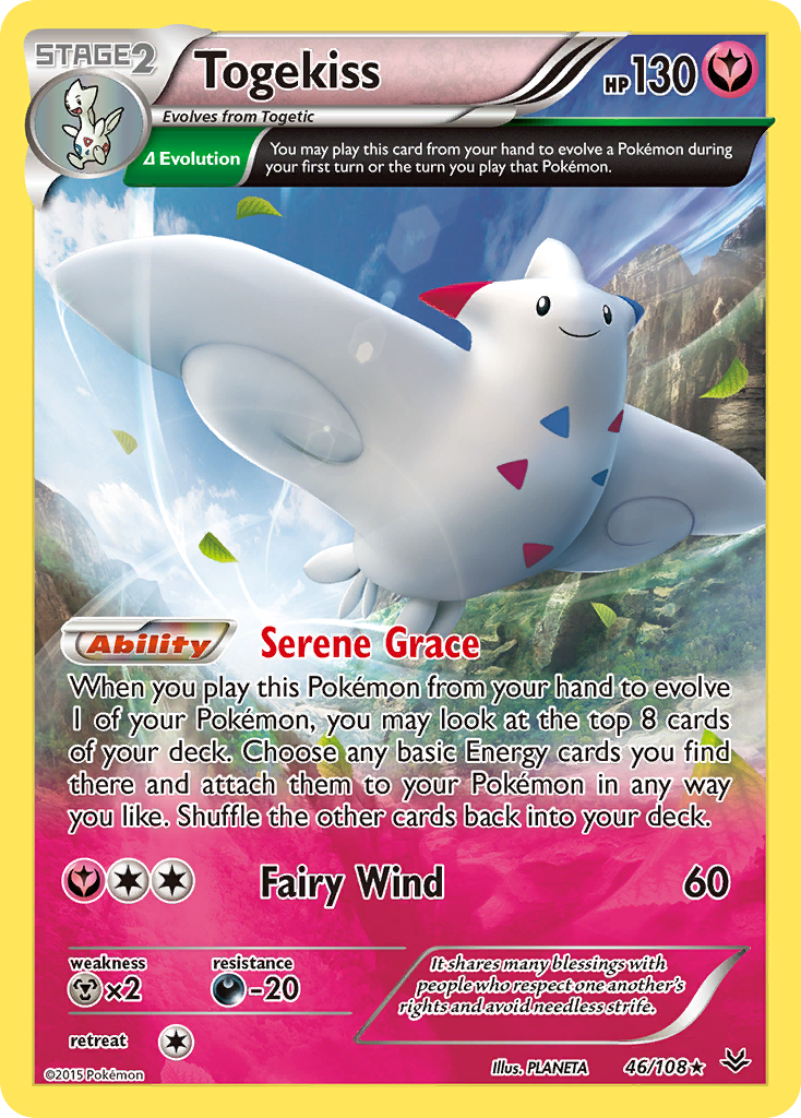 Togekiss (46 Delta) - Roaring Skies 46 (Foil) - Near Mint