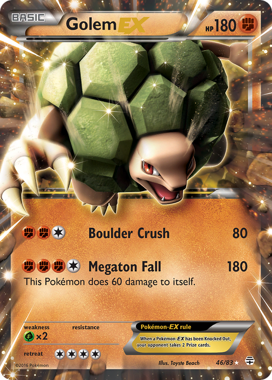 Golem EX - Generations 46 (Foil) - Near Mint