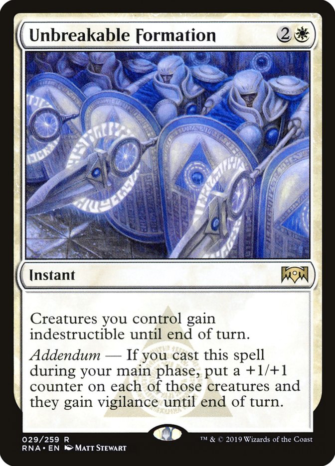 Unbreakable Formation - RNA 29