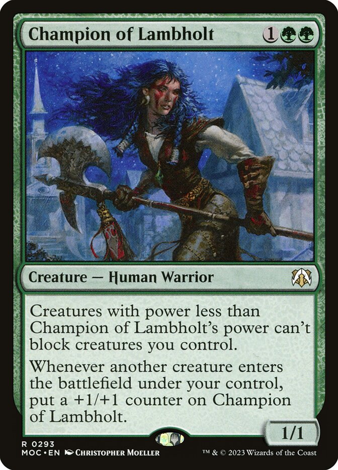 Champion of Lambholt - MOC 293
