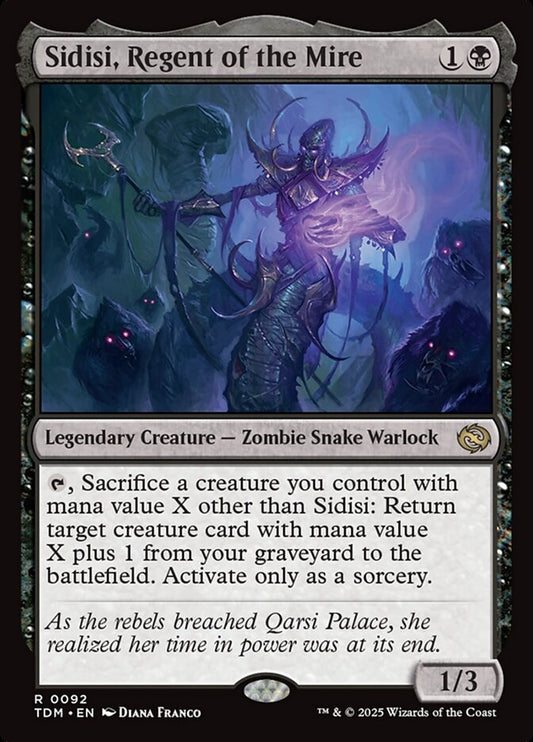 Sidisi, Regent of the Mire - TDM 92  (Foil)