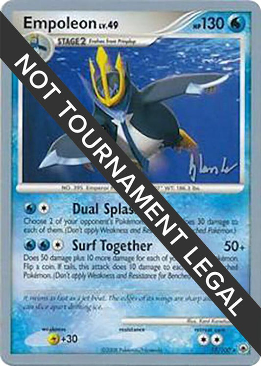 Empoleon (Dylan Lefavour) - World Championship Decks 17/100  - Damaged