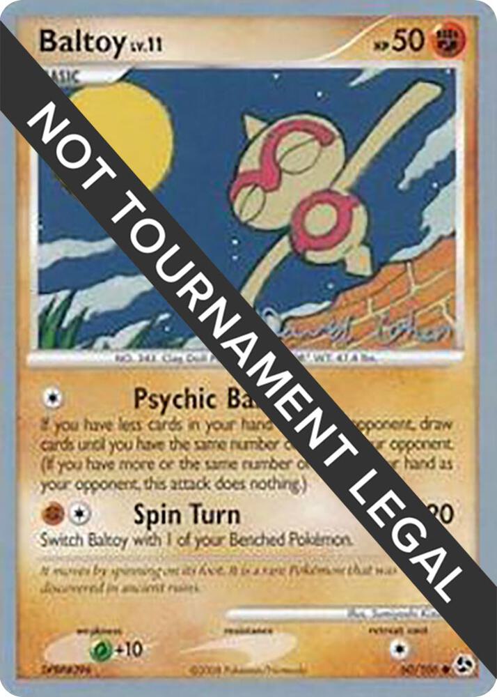 Baltoy (David Cohen) - World Championship Decks 60/106 - Near Mint