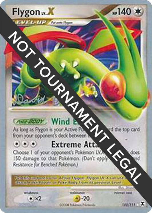 Flygon LV.X (David Cohen) - World Championship Decks 105/111 - Near Mint