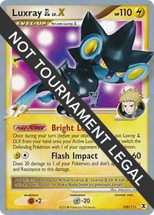 Luxray GL LV.X (Tsubasa Nakamura) - World Championship Decks 109/111 - Near Mint