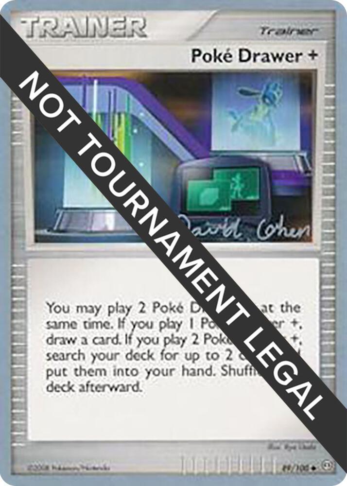 Poke Drawer +(David Cohen) - World Championship Decks 89/100 - Near Mint