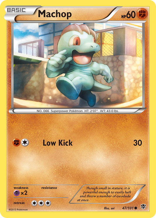 Machop - Plasma Blast 47  (Foil) - Near Mint