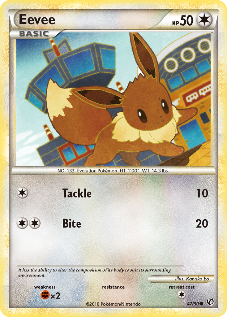Eevee (47) - Undaunted 47/90 - Near Mint