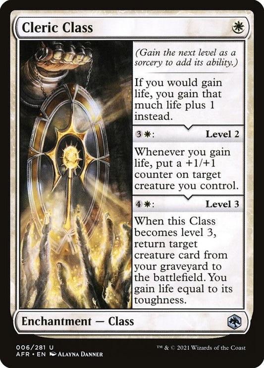 Cleric Class - AFR 6