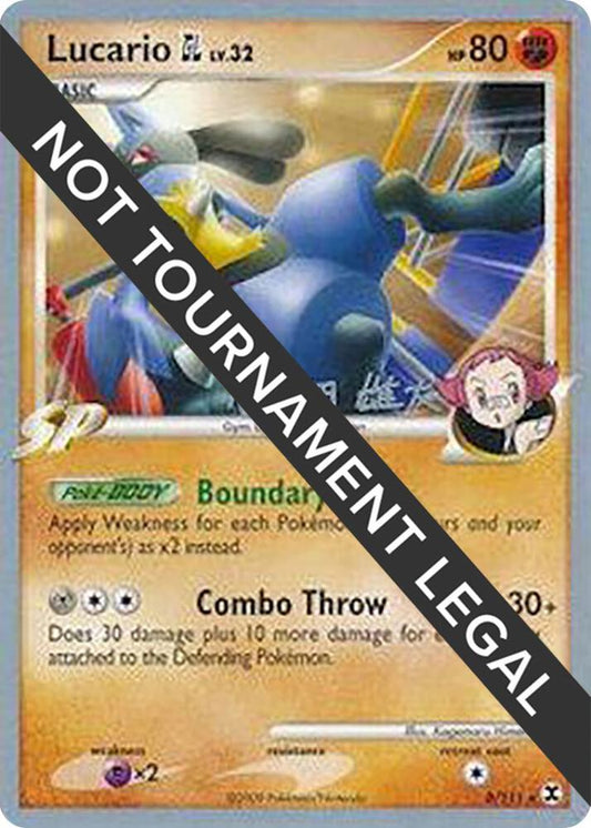 Lucario GL (Yuta Komatsuda) - World Championship Decks 8/111 - Near Mint