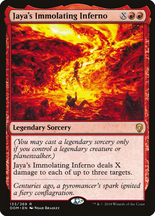 Jaya's Immolating Inferno - DOM 133