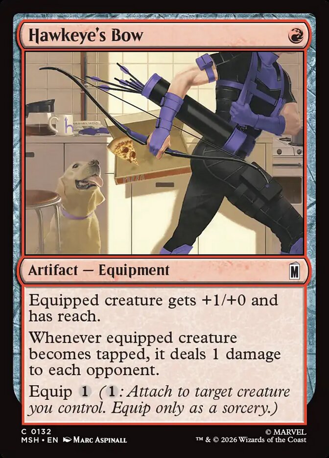 Hawkeye's Bow - Marvel Super Heroes 132