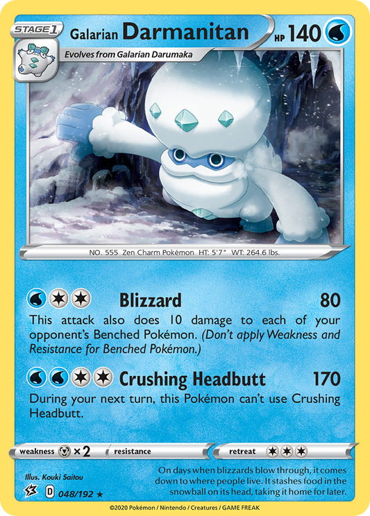 Galarian Darmanitan - Rebel Clash 048/192